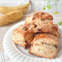 チョコバナナスコーン