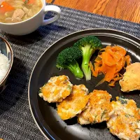 胸肉のチーズ大葉焼き|kanonnさん