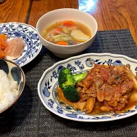 鯖缶のトマト煮とポトフ|kanonnさん