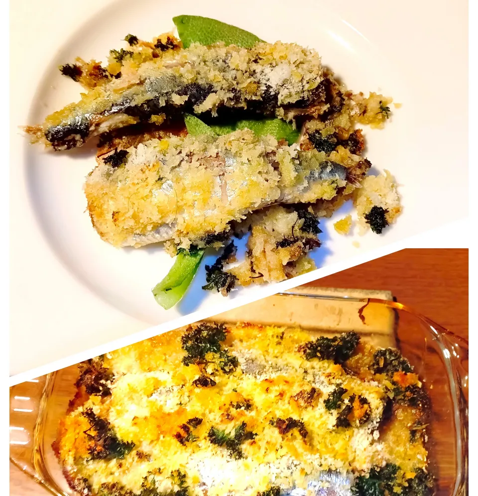 イワシのプロヴァンス風香草焼き作りました〜𓆛|quitaさん