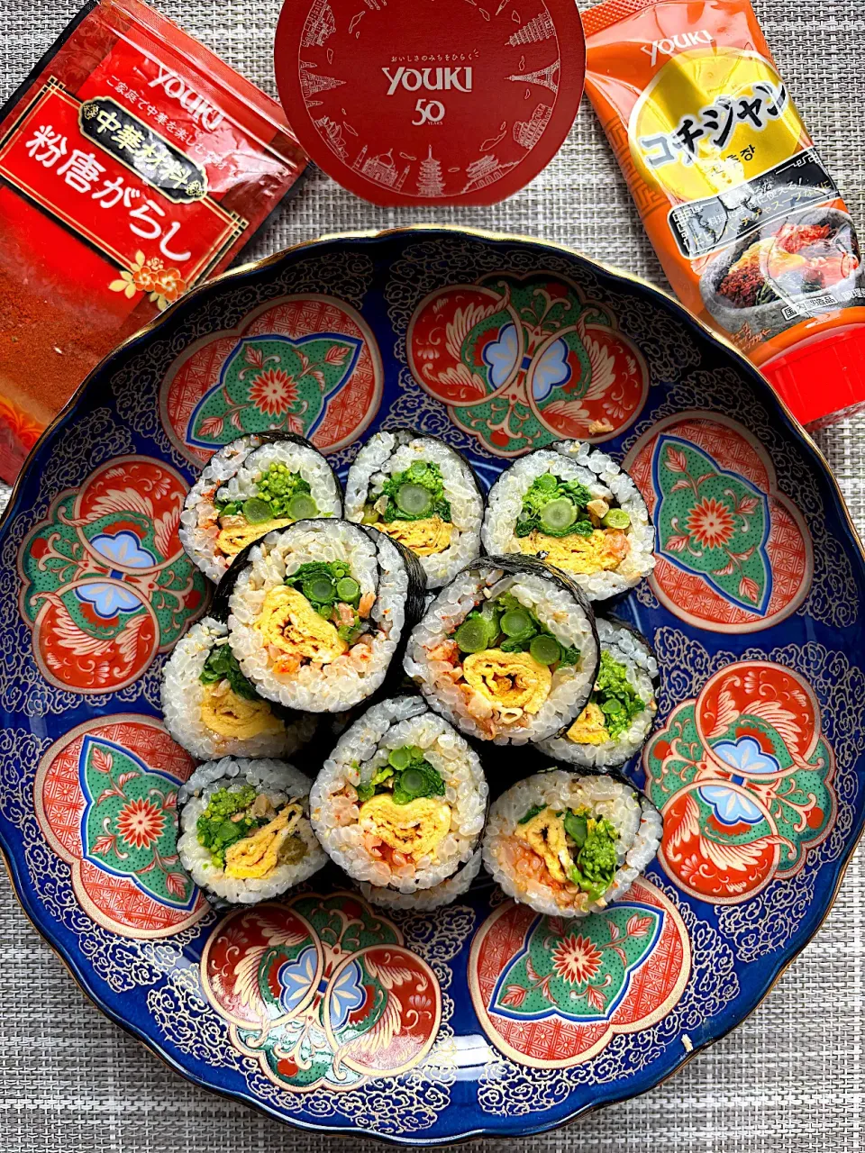 菜の花入りのキンパ|栃倉 直人さん