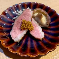 ⑩2月27日・［焼き鳥コース🐥✨］・かも❣️（苦手な食材を聞かれたのに💦椎茸が出て来ました😱💦笑）|山勝さん