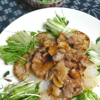 焼き大根の豚こま肉みそ＆香り白あえ|samutanさん