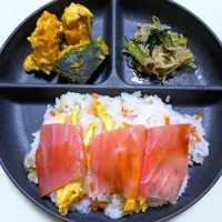 お雛さんワンプレート|調理員の自炊飯さん