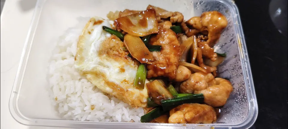 姜葱猪肉荷包蛋饭🤤😋❤️👍|🍒lynnlicious🍒さん