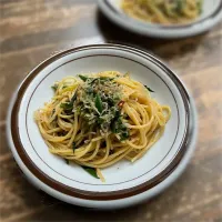 じゃこと九条ネギの柚子胡椒パスタ|koji toyodaさん