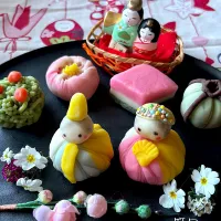 桃の節句🎎練り切り