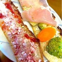 カンパーニュサンド２種|masaさん