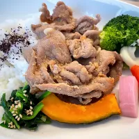 豚丼プレート|パパ手料理さん