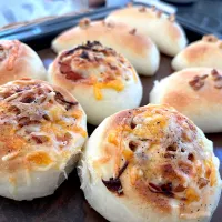 ＊ベーコンオニオンパン
＊クリームパン|さっちんさん