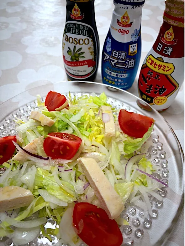 ⭐︎今日の朝ご飯⭐︎  温サラダ|hamamaさん