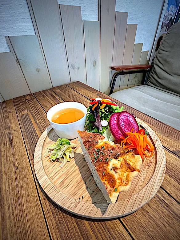 大和芋とひき肉のキッシュ|maSami＊さん