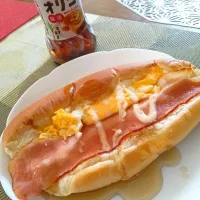 ベーコンエッグパン♥きびオリゴかけ|玉ちゃんさん