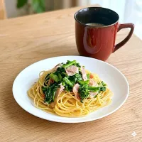 菜花スパゲティ|りょうりょうさん