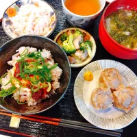 3/1🌸朝昼兼用ごはん|samさん