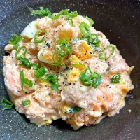 人参と卵の豆腐サラダ|ゆうさん