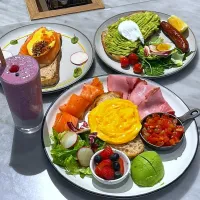 Amazingly Tasty Sunday Brunch 🥓🥯🥑🍅🍖🥗🍳🥪🤤|An'leeさん