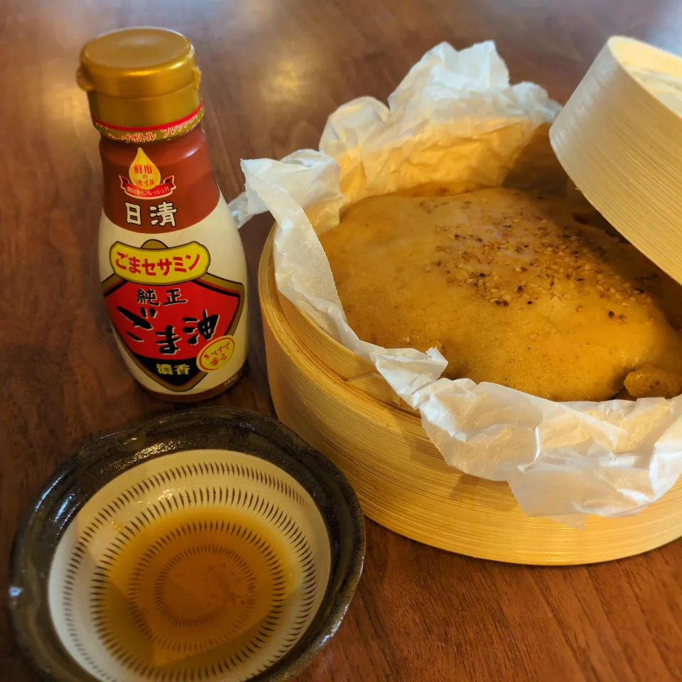 ごま油香るマーラーカオ|いりごまさん