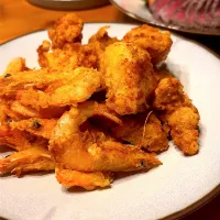 えびと鶏むねの唐揚げ|おさかなさん