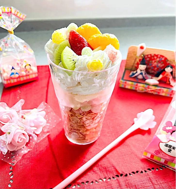 「ひな祭りスィーツ🎎」|バシュランさん