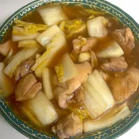 鶏もも肉と白菜のとろとろ煮|ちゃびさん