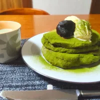 抹茶パンケーキ|ななさん