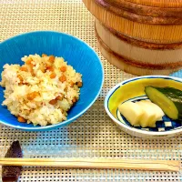 昼ごはん🌽＆夕飯の肴🥒