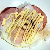 ☆ハムエッグ丼|まぁたんさん