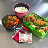 R8.3/2 ㈪   ·͜·♡ 今日のお弁当 👨🏻‍🍳|hamakoさん