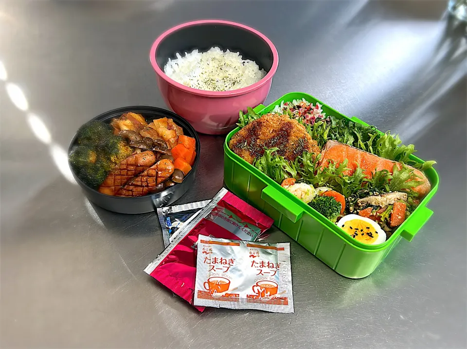 R8.3/2 ㈪   ·͜·♡ 今日のお弁当 👨🏻‍🍳|hamakoさん