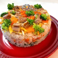 ちらし寿司ケーキ🎎|ららさん