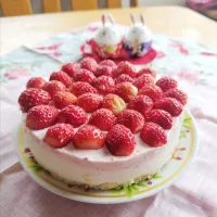 イチゴ🍓のヨーグルトムース🎎|みりん。さん