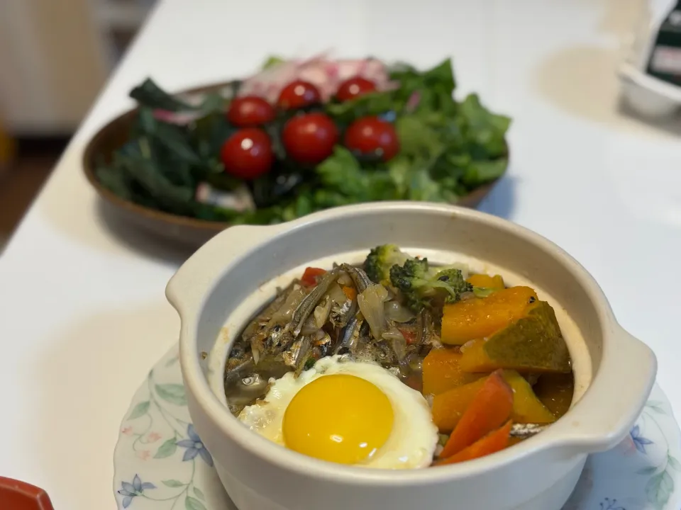 カレィ鍋焼きうどん【謎？】|マニラ男さん