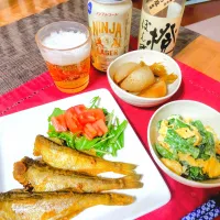 【主菜】ハタハタのカレー風味唐揚げ|シュビラさん