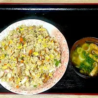 焼きめし　昭和のおばちゃん食堂風|銀蔵じいちゃんさん