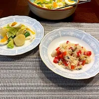 エダモンドレッシングで春サラダ|lingesさん