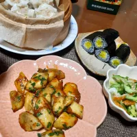 長芋と大葉炒め🌿|びせんさん