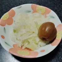 大根おろしと梅味醂つけ|由紀子さん