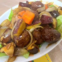 黒酢酢豚|もーやんさん