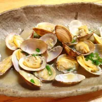 あさりの酒蒸し