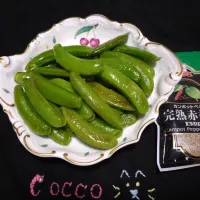 焼きスナップエンドウ✨|cocco+さん