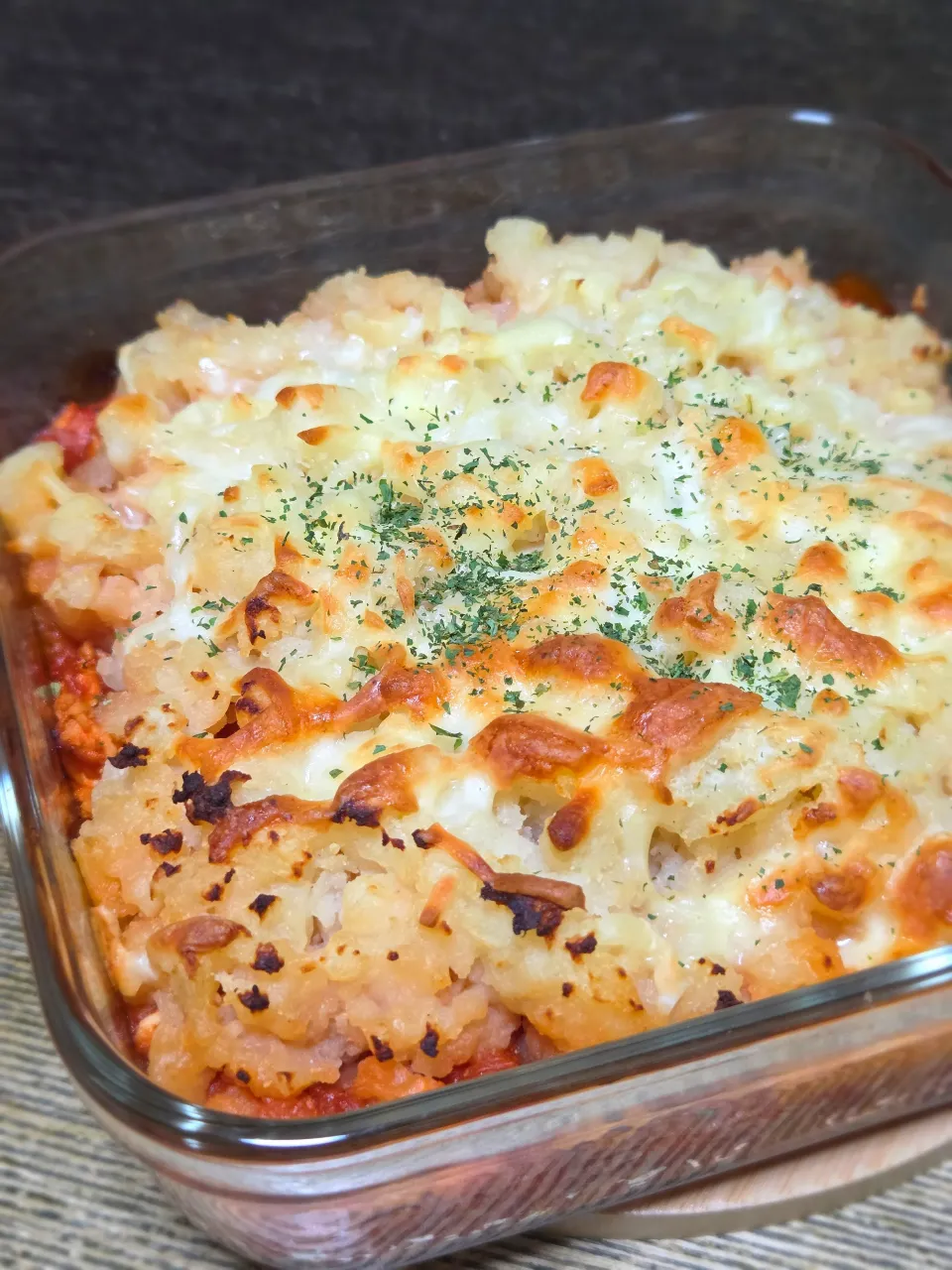 じゃがいもグラタンで晩ごはん|ぱんだのままんさん