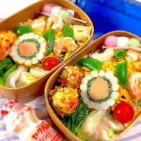 今日の夫婦弁⁽⁽ ◟(灬 ˊωˋ 灬)◞ ⁾⁾💕|桃実さん