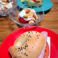 🥯朝食ベーグル🥯|ゆきさんさん