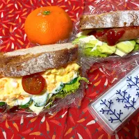 自分弁当🥪|がおりんさん