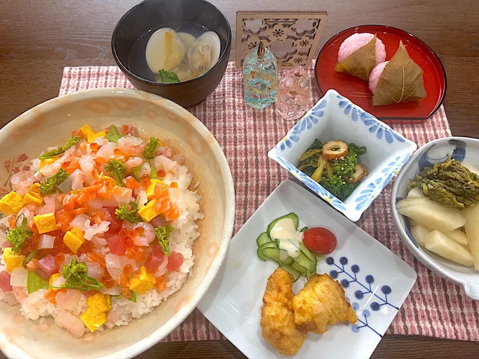3月3日 ひな祭り🎎の 昼ご飯|sakuramochiさん