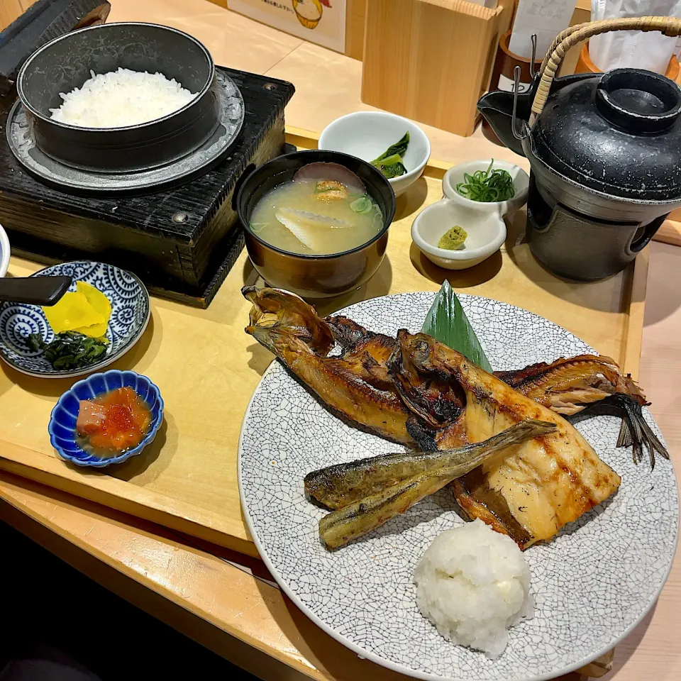 北海炙り3種盛り定食|T. Wonderさん