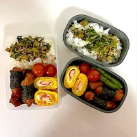 お弁当ふたつ|コマツ菜さん