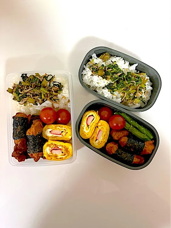 お弁当ふたつ|コマツ菜さん