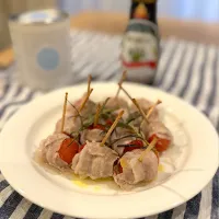 ミニトマトの豚バラ巻き|acoさん